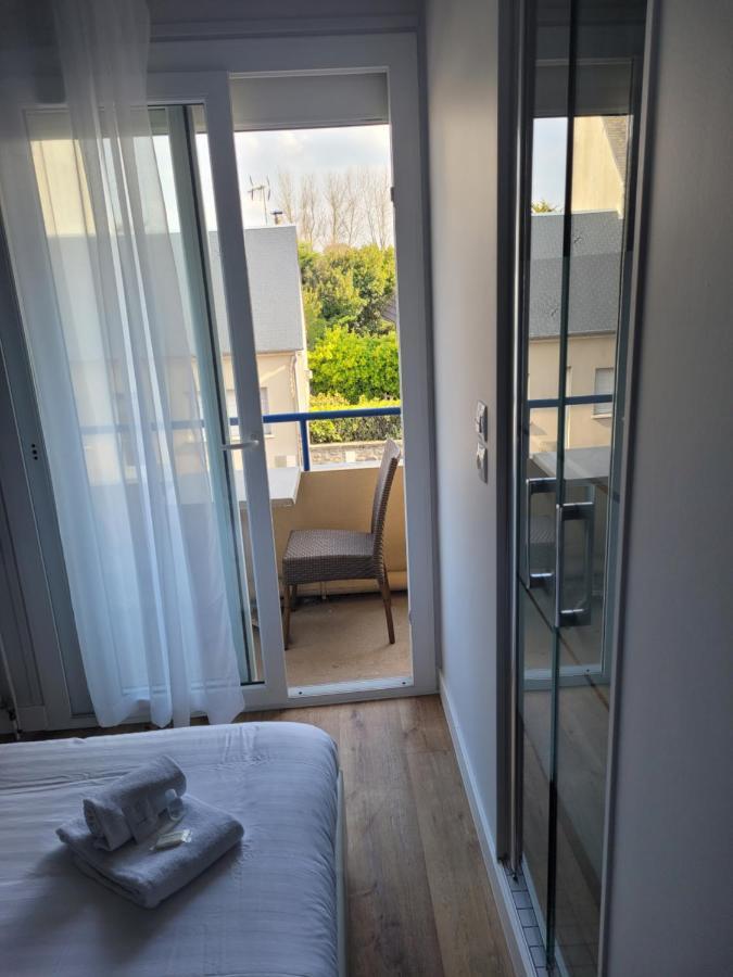 Hotel De La Plage Quinéville Esterno foto
